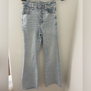 American Eagle Super HI-Rise Flare Jeans